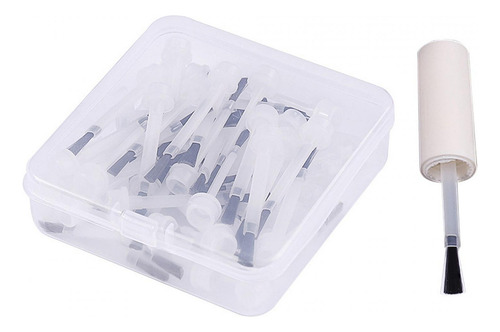 50x Cepillo De Repuesto Para Esmalte De Uñas, Práctico Y