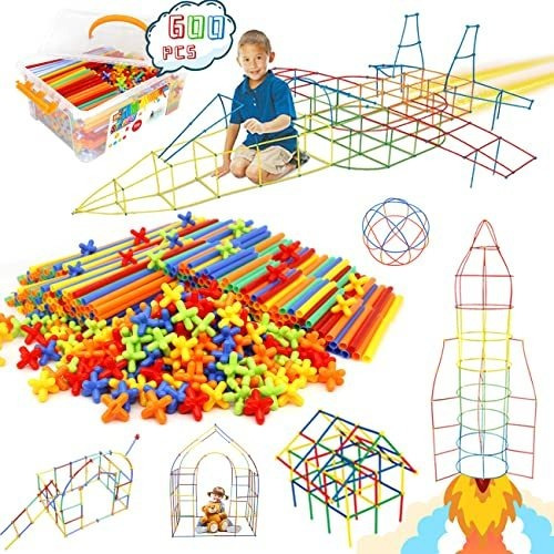 Juguetes De Construcción De Juguetes Stem 600pcs 2gmku