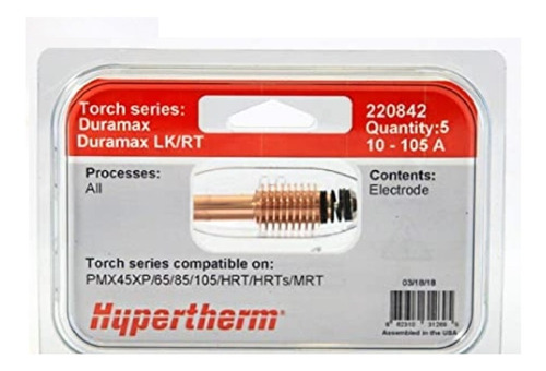 5  Electrodo  220842 Hypertherm