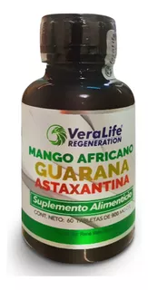 Mango Africano Con Guarana - Multivitaminico - 60 Tabletas Sabor Sin Sabor