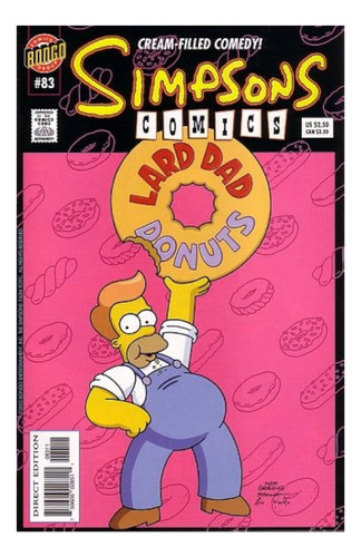 Simpsons Comics #83 Lard Dad Donuts