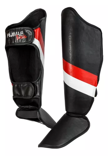 Espinillera Kick Boxing Muay Thai Con Empeine Fujimae Basic