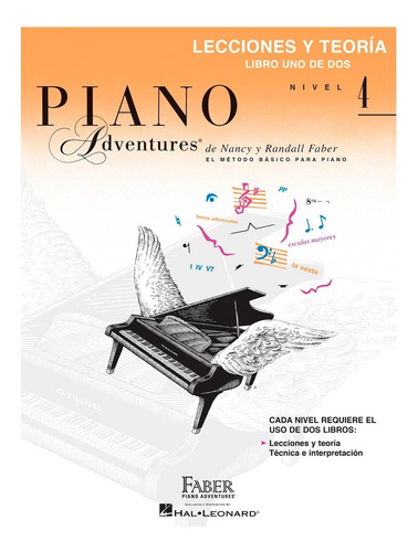 Libro Piano Adventure Lecciones Y Teoria 1 De 2 Nivel 4