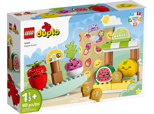 Lego® Duplo: My First Organic Market Piezas De Fruta #10983