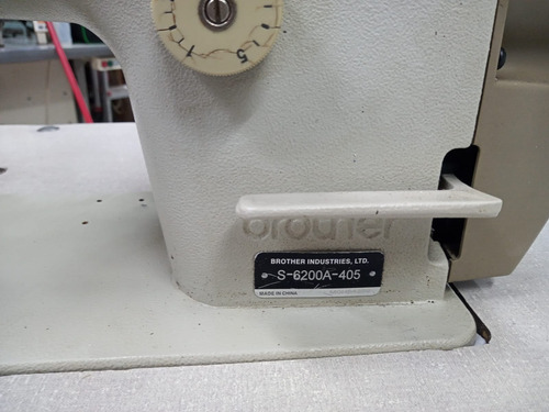 Máquina Reta Eletr. Brother S-6200a-405 Direct Drive 220v Cinza (Usado)