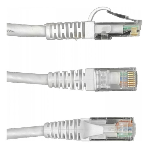 Furukawa 1mt Cat5e Blanco U/utp Cm Cable Patch Rj45 Multilan