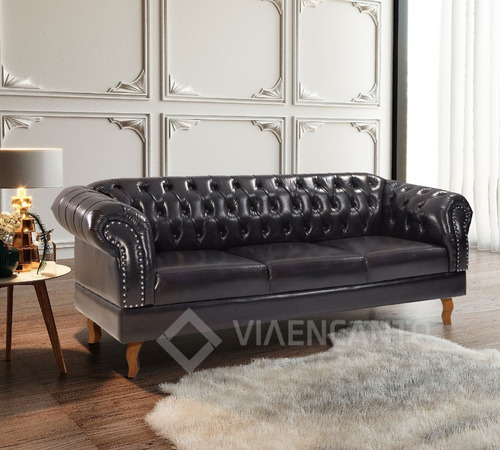  Namoradeira Chesterfield Duque Almofada Fixa Courano 