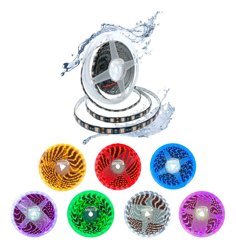 21 Tira Led 5050 Rollo De 5 Metros - Hiperled 5050