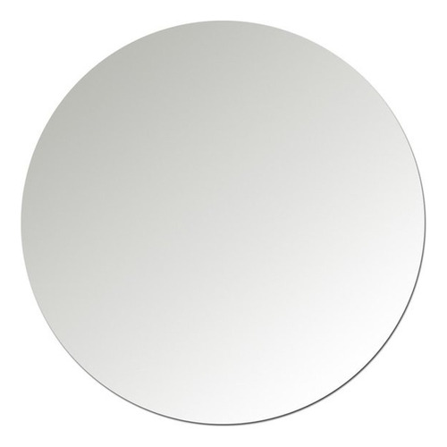 Espejo 57 Redondo Pared Baño Moderno Reflejar Autoadhesivo Color del marco Sin Marco