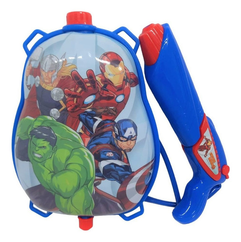 Mochila De Agua Con Pistola Diseño De Los Avengers Shp