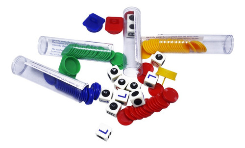 Juego De Dados De 4 Colores Izquierda-centro-derecha A