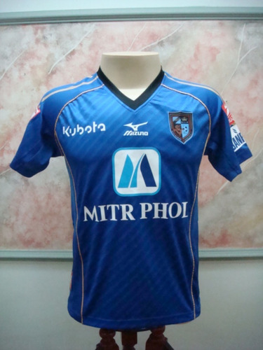 Camisa Futebol Ratchaburi Tailandia Mizuno Usada Jogo 2545
