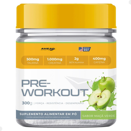 Pré Workout 300g Ahead Sports - Potencialize Seus Treinos