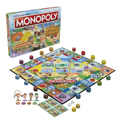 Monopoly Animal Crossing New Horizons Español Juego De Mesa