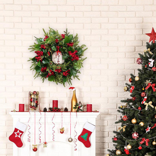 Para Navidad Corona De Navidad Corona De Puerta Principal