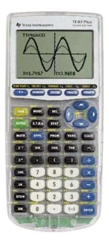 Calculadora Texas Instruments Ti-83-plus Silver Edition