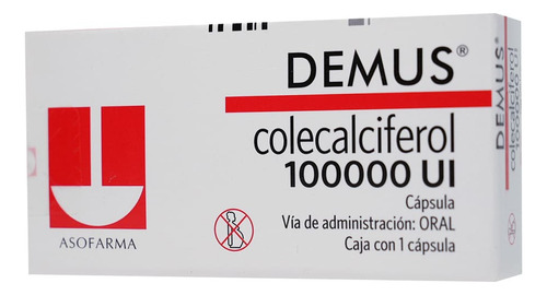 Demus Cápsula 100000 Ui, 1 Cápsula