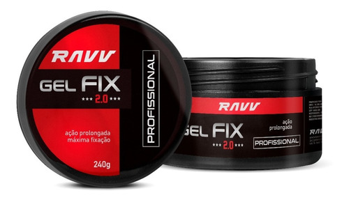 Gel Evolution 240g Máxima Fixação - 2.0, Black 3 Uni