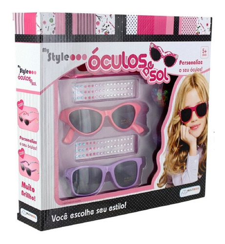 My Style Óculos De Sol Com Acessórios Para Personalizar Kids