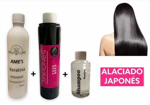 Alaciado Japonés Mas Regalo Shampoo Limpieza Y Post Keratina