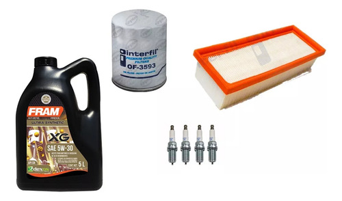 Kit Afinacion Fiat Uno Way 1.4l 2014-2017 / Ix Sintetico
