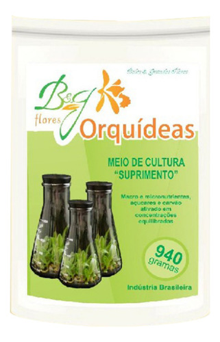 Meio De Cultura Para Orquídeas Beg 940 Gramas