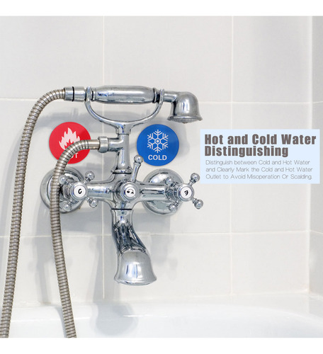 6 Pares De Pegatinas Acrílicas Autoadhesivas Para Agua