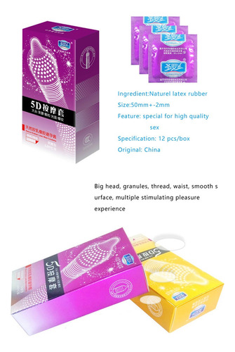 Saint Laurent Condoms 5d Massage 24pcs