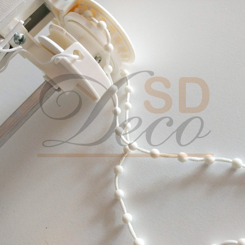 Cortinas Romanas Sistema A Cadena Plástica - Sd Deco