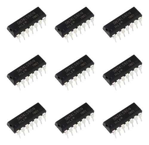 20pzas 74ls90 7490 Contador De Decadas 4bits Circuito Mv