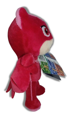Imagem 3 de 3 de Pelúcia Pj Masks 15 Cm - Figura Corujita Amaya - Multikids