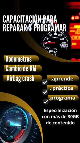 Curso  Pre Grabado Reparación Y Programación De Tableros Km