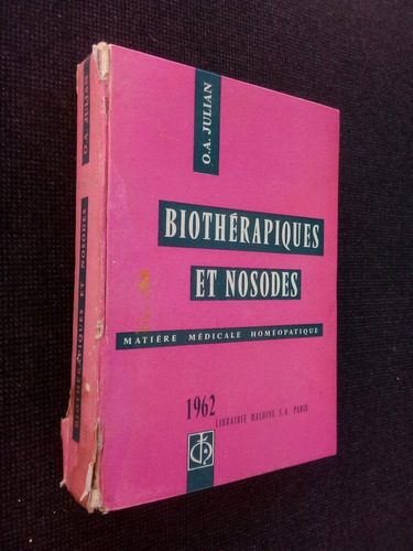 Biotherapiques Et Nosodes O A Julian