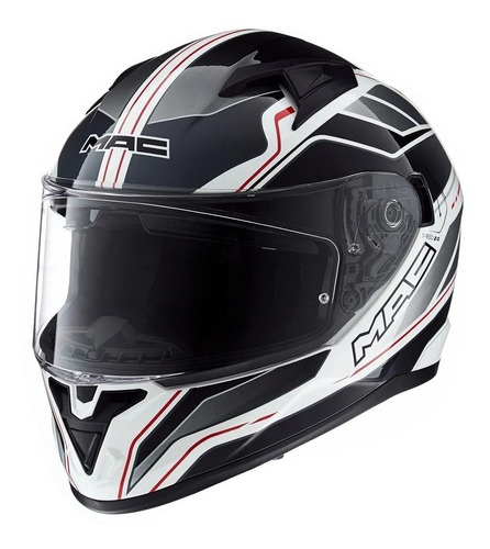 Imagen 3 de 10 de Casco Moto Doble Visor Mac Speed 2.0 Galaxy Modelo
