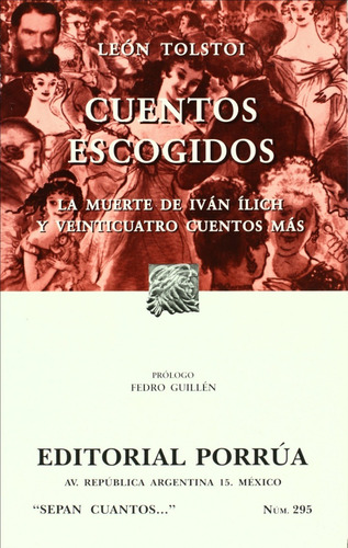 Libro Cuentos Clásicos Escogidos León Tolstói Porrúa México