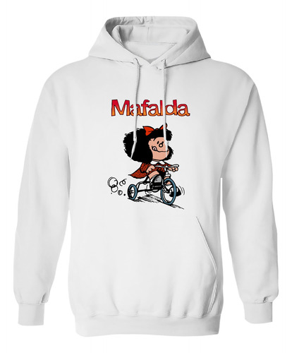 Sudadera Mafalda Paseo Triciclo