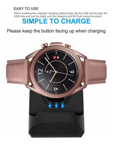 Base De Carga Para Samsung Watch 4 De Silicone