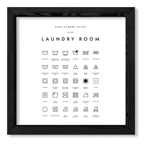 Cuadros Para La Casa 20x20 Chato Negro Laundry Room Guide