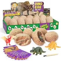 Comprar Powerking Huevos De Dinosaurio Excavación Kits, 12 Kits