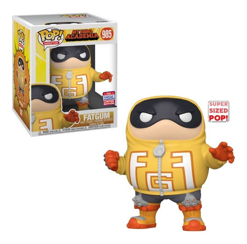 Funko Pop! Fatgum #985 2021 Summer Convention Detalles Caja