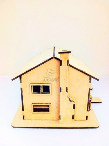 Casa Simpsons Mdf / Fibrofacil