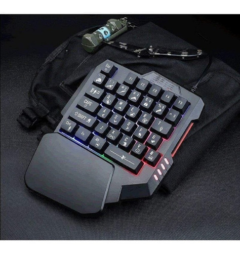Teclado Gamer Uma Mão One-handed Keyboard Semi Mecânico
