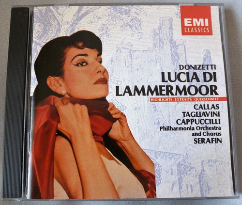 Donizetti Lucia Di Lammermoor Callas Tagliavini Serafin  ( 