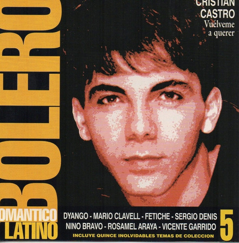 Cd Bolero (romantico Y Latino Vol 5 ) 