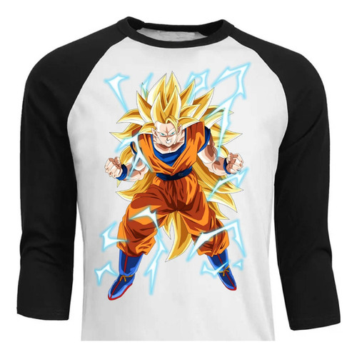 Dragon Ball Goku Ssj 3 - Anime - Raglan - Polera (6)