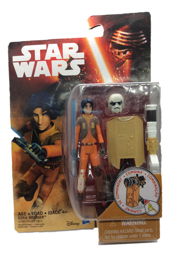 Ezra Bridger Star Wars Rebels Hasbro 2015 Original Nuevo
