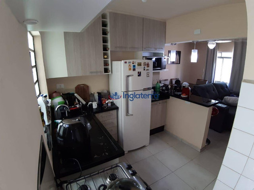 Imagem 1 de 11 de Apartamento, 55 M² - Venda Por R$ 180.000,00 Ou Aluguel Por R$ 750,00/mês - Vila Shimabokuro - Londrina/pr - Ap1076