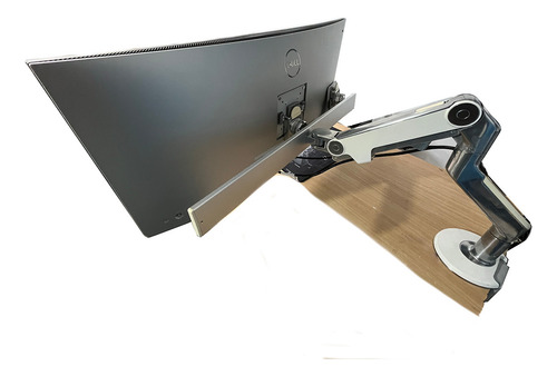 Monitor Dell Ultrasharp 34 Usb-c Curvo U3421we C/ Humanscale Plateado (Usado)