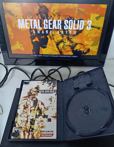 Metal Gear Solid 3 Para Play 2 Formato Fisico Original (Usado)
