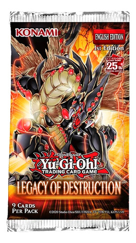 Yugioh Legacy Of Destruction - Booster Pack